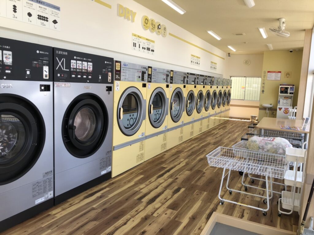 コインランドリー WASH PLANT前田店 | コインランドリーの京都ランドリーサービス